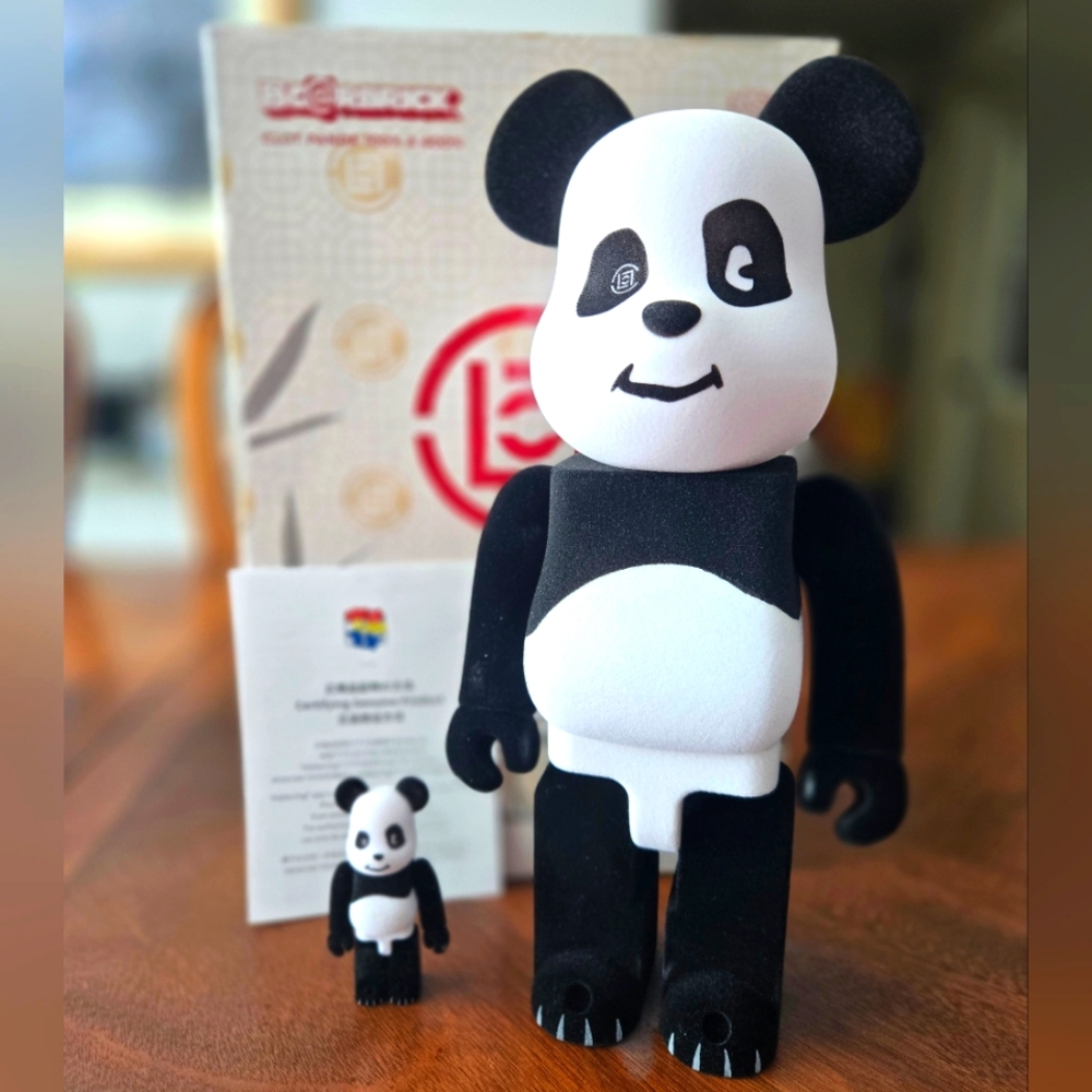 Bearbrick Clot Panda